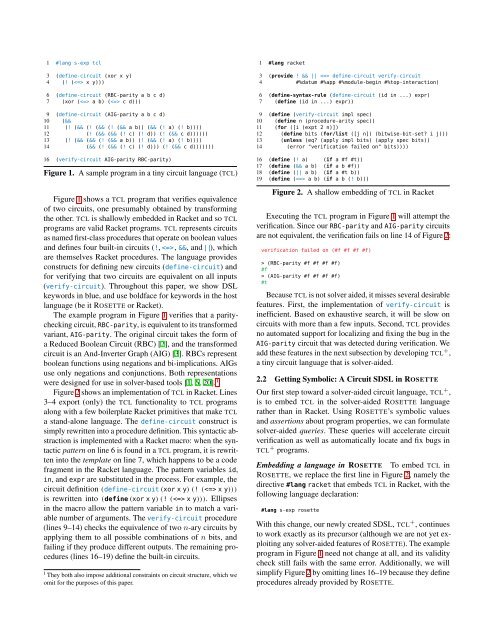 Growing Solver-Aided Languages with ROSETTE - People - MIT