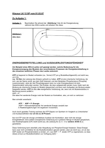 Klausur LK 12 SP vom 01.03.07 Zu Aufgabe 1 - personal training ...