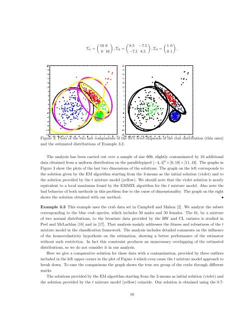 Estimators based in adaptively trimming cells in the mixture model