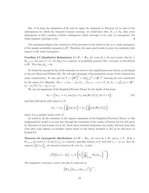Estimators based in adaptively trimming cells in the mixture model