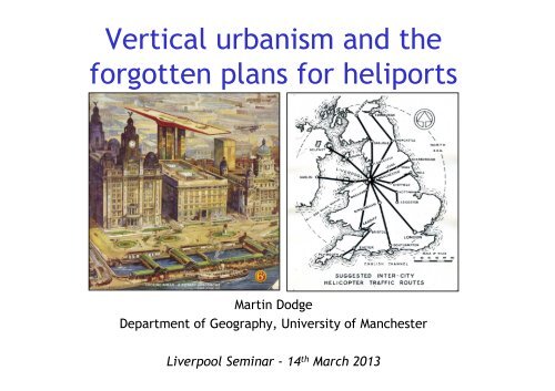 Vertical urbanism and the forgotten plans for heliports