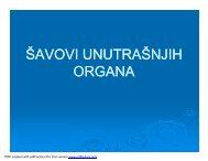 savovi unutrasnjih organa