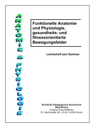 Funktionelle Anatomie und Physiologie, gesundheits - pro.kphvie.at ...