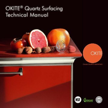 OKITE® Quartz Surfacing Technical Manual OKITE ... - Sweets