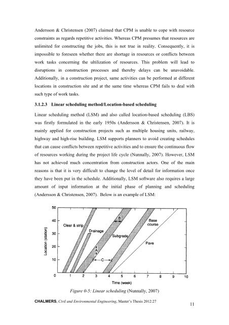 impact of 4d modeling on construction planning process - Chalmers ...