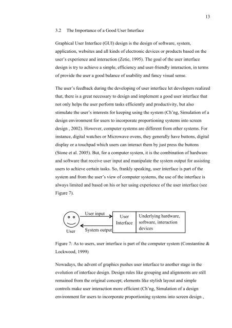 user interface design by applying theories of aesthetics - Theseus