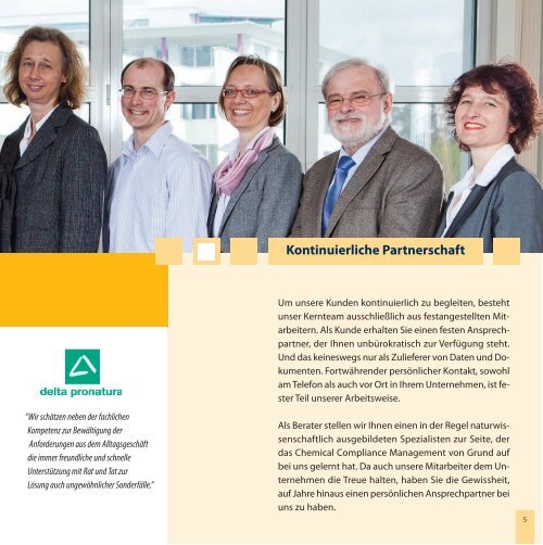 Firmenbroschüre - KFT Chemieservice GmbH