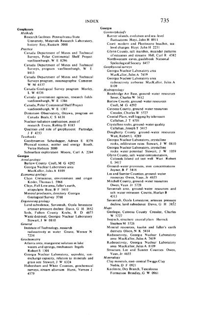 Bibliography of North American Geology, 1963 - USGS