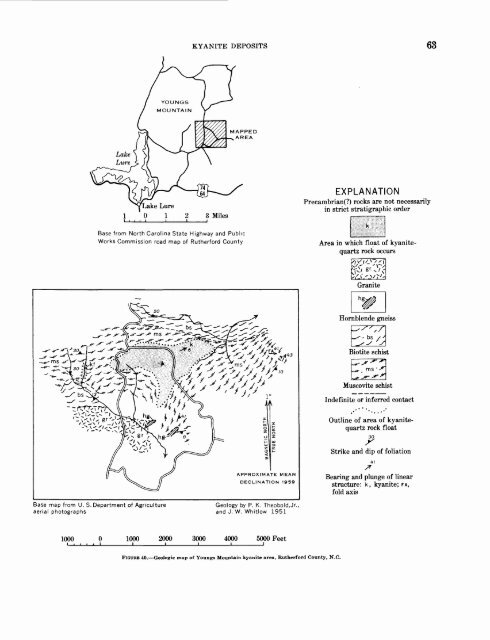 Kyanite, Sillimanite, and Andalusite Deposits of the Southeastern ...