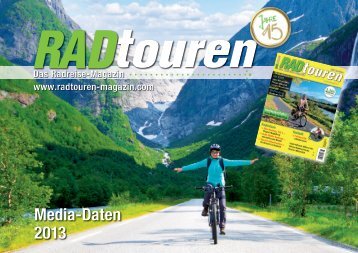 Media-Daten 2013 - Radtouren Magazin