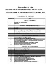 (a) Reserve Bank of India Pension Regulations 1990