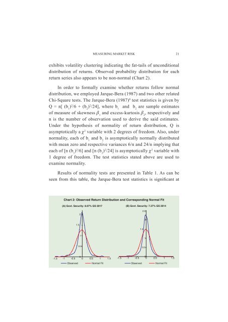 Measuring Market Risk - Reserve Bank of India