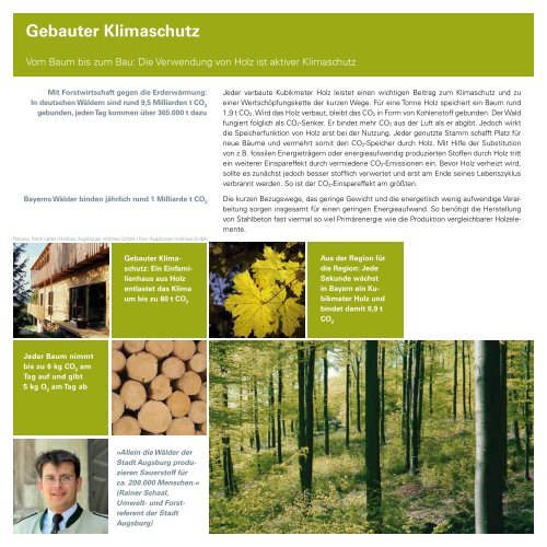 Netzwerk Holzbau - im Wirtschaftsraum Augsburg A³
