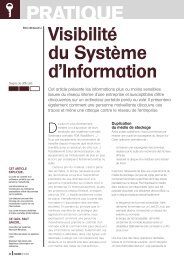 Visibilité du Système d'Information - Zenk - Security - Repository