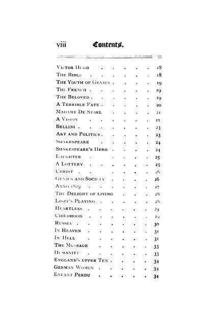 HEINRICH HEINE - Repositories