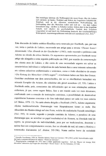 estudo intertextual do monólogo effis nacht de rolf hochhuth