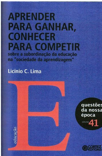 Aprender para ganhar, conhecer para competir.pdf - Universidade ...