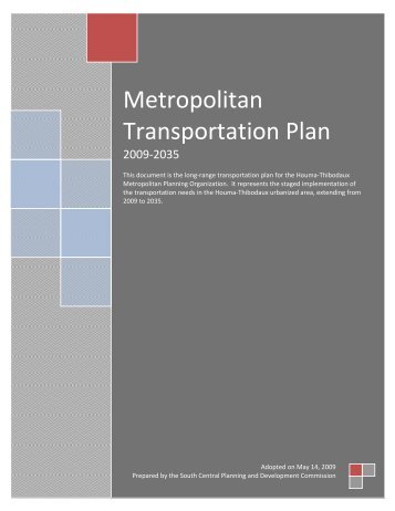 Metropolitan Transportation Plan - Repository