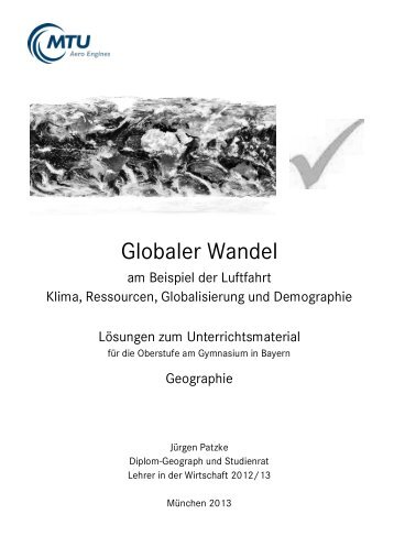 Globaler Wandel - MTU Aero Engines