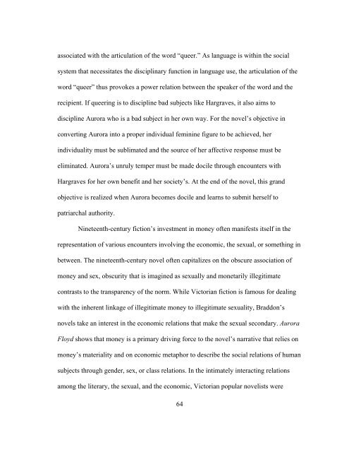 CENTURY LITERATURE A Dissertation by JUNG SUN ... - Repository
