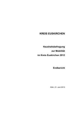 Endbericht - Kreis Euskirchen