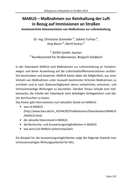 Dokument 1.pdf - ELBA: Das elektronische BASt-Archiv