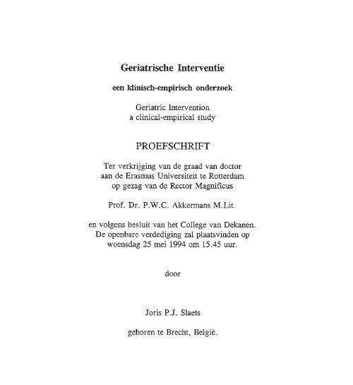 View PDF Version - RePub - Erasmus Universiteit Rotterdam