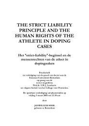 THE STRICT LIABILITY PRINCIPLE AND THE HUMAN RIGHTS OF ...