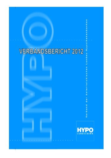 hypo-verband 2012 - Pfandbriefstelle der österreichischen Landes ...