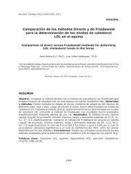 Comparación de los métodos Directo y de Friedewald para la ...