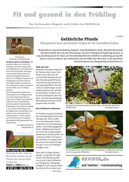 Fit und gesund in den Frühling - Revista Verlag