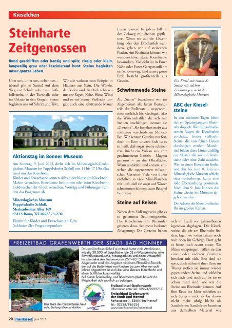 Ausgabe lesen - rheinkiesel