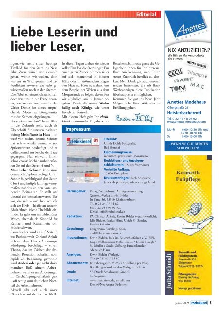 Ausgabe lesen - Rheinkiesel