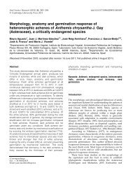 Morphology, anatomy and germination response of heteromorphic ...