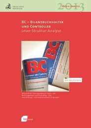 BC – Bilanzbuchhalter und Controller Leser-Struktur-Analyse