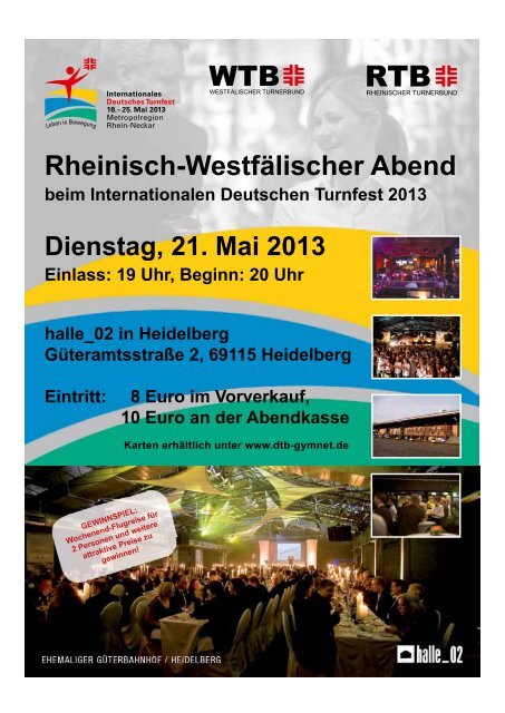 2013 RHEINISCHER TURNERBUND E.V. - RTB