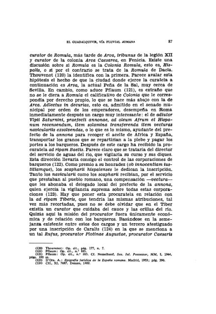 El Guadalquivir, vía fluvial romana.pdf - RUA