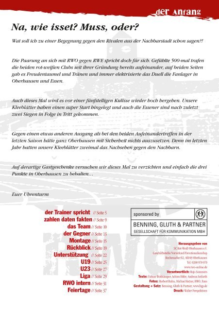 download - SC Rot-Weiß Oberhausen eV
