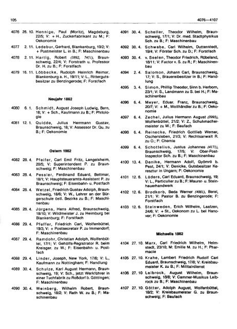 Die Matrikel des Collegium Carolinum und der Technischen ...