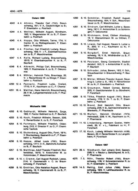 Die Matrikel des Collegium Carolinum und der Technischen ...