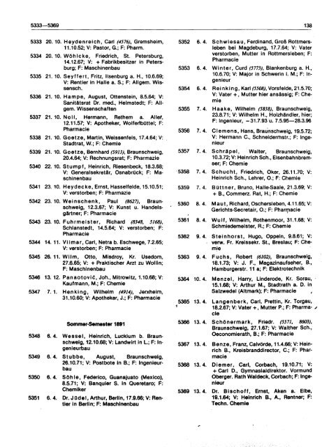 Die Matrikel des Collegium Carolinum und der Technischen ...