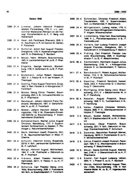 Die Matrikel des Collegium Carolinum und der Technischen ...