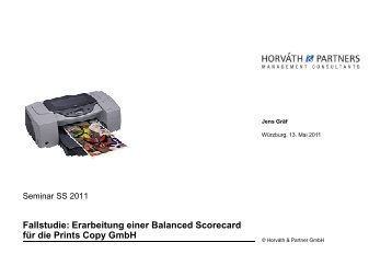 Fallstudie: Erarbeitung einer Balanced Scorecard für die Prints Copy ...
