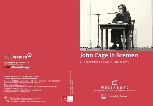 John Cage in Bremen - andiotto.com