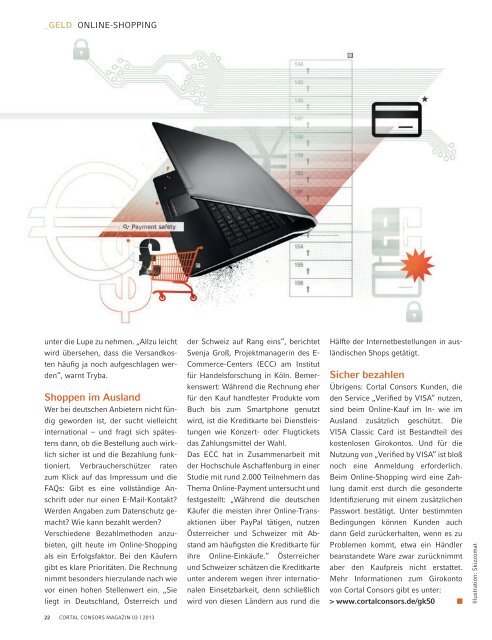 Aktuelle Ausgabe herunterladen (PDF, 6.25 MB) - Cortal Consors