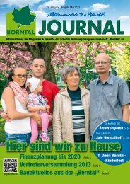 journal - Erfurter Wohnungsbaugenossenschaft „Borntal“ eG