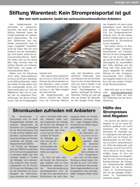 vorherige Kundenzeitung - Bad Honnef AG