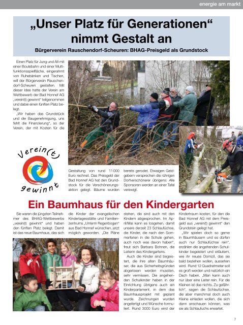 vorherige Kundenzeitung - Bad Honnef AG