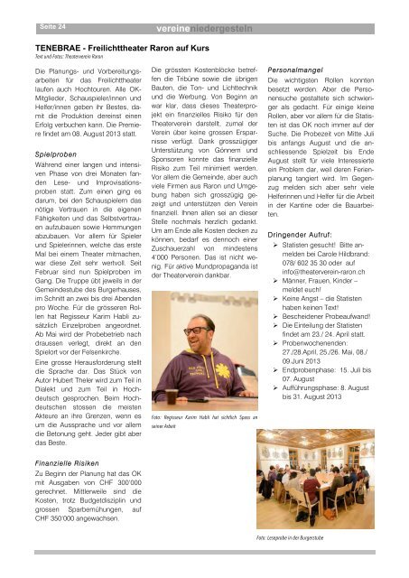 Geschtjierblatt 2013-01 - Gemeinde Niedergesteln