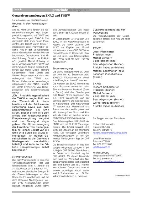 Geschtjierblatt 2013-01 - Gemeinde Niedergesteln